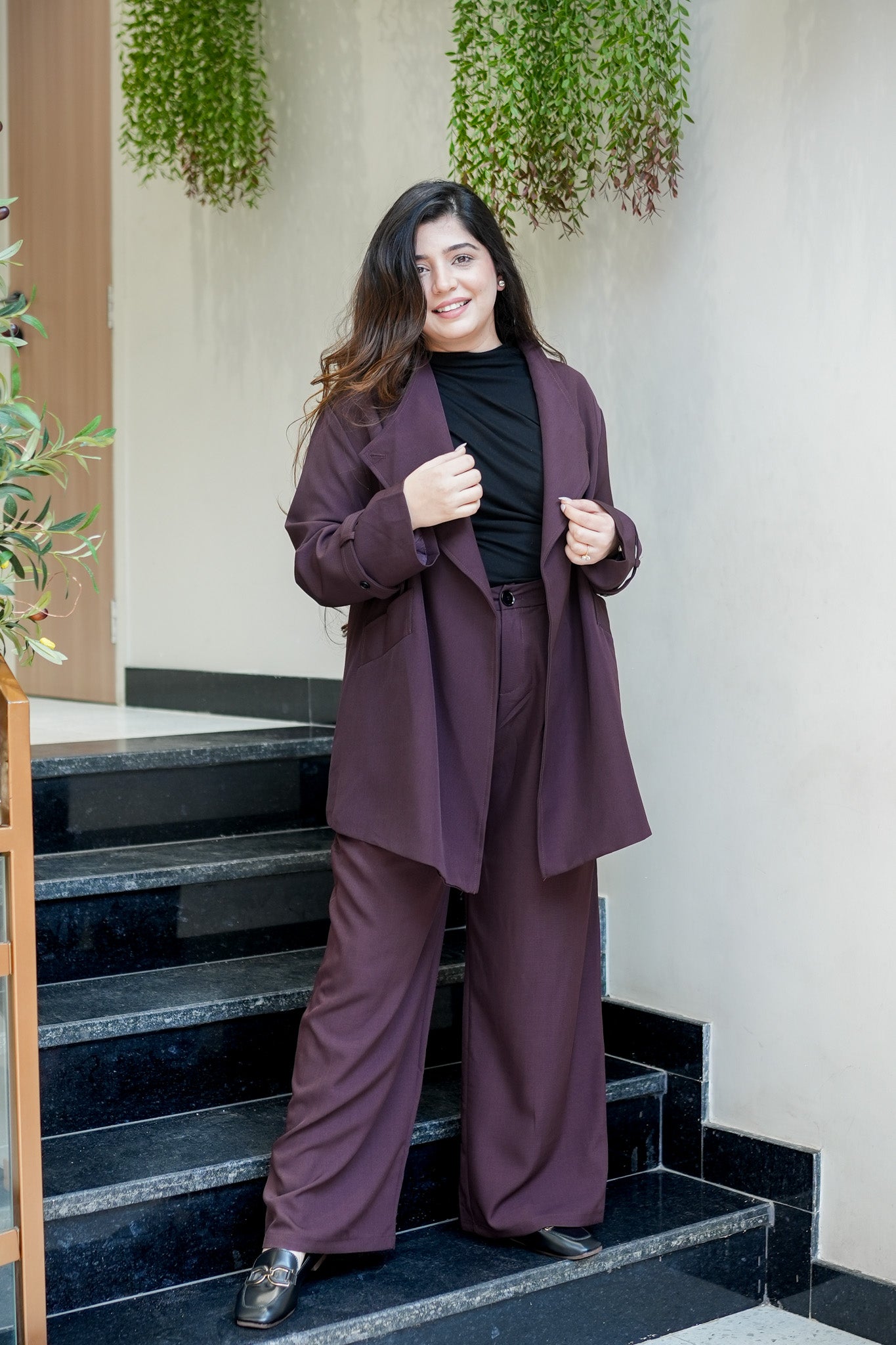 Ovia Blazer Co ord Set