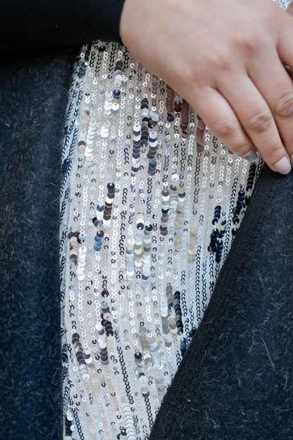 Evania Long Blingy Skirt