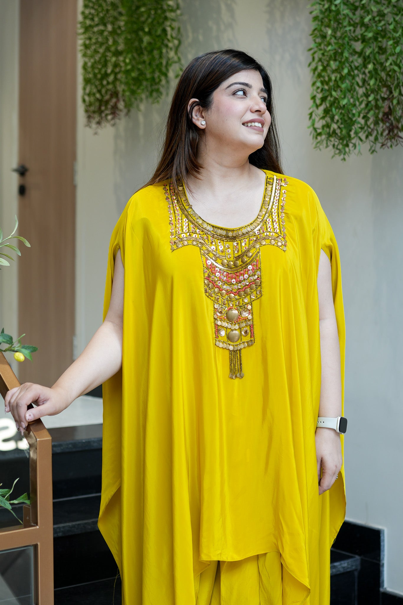 Prachi Embroidered Dhoti Set