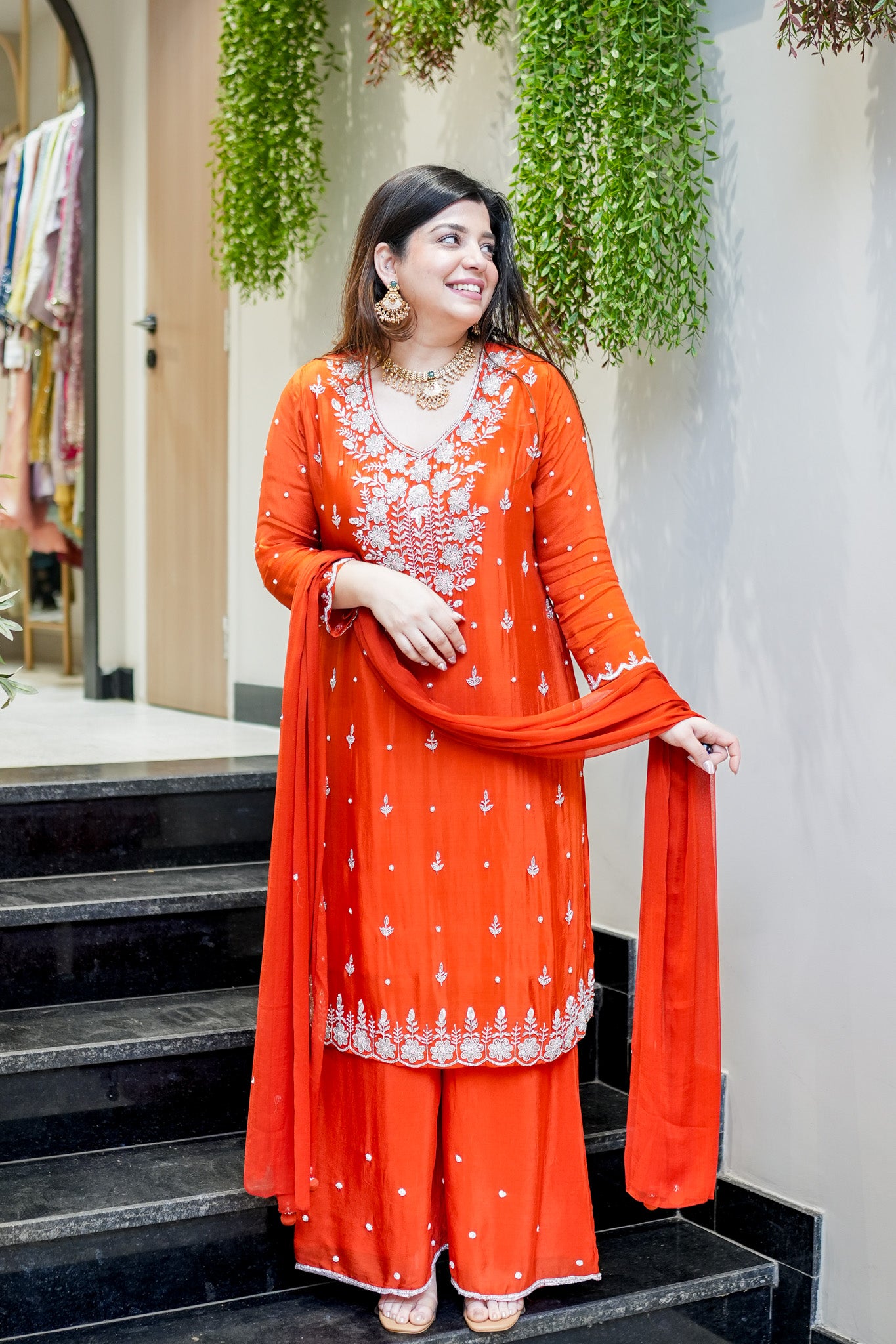 Swara Embroidered Suit Set