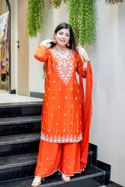 Swara Embroidered Suit Set