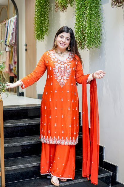 Swara Embroidered Suit Set