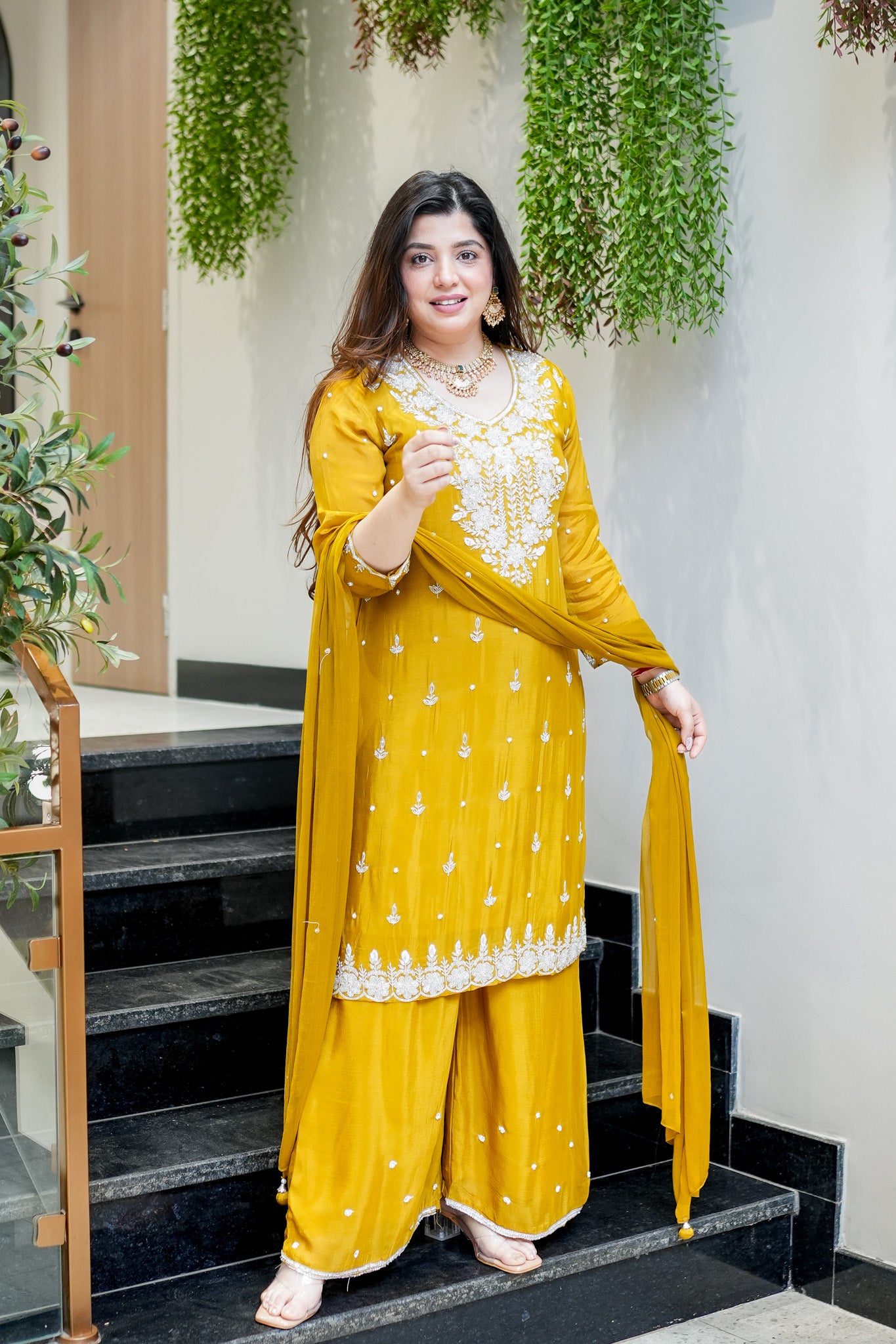 Swara Embroidered Suit Set