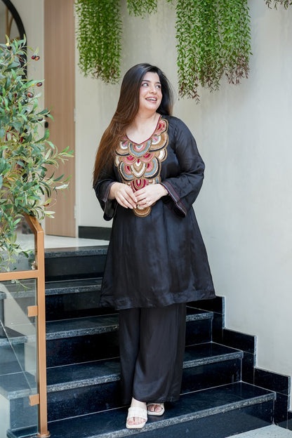 Anika Embroidered Co ord Set