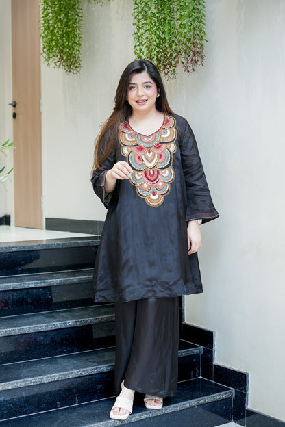 Anika Embroidered Co ord Set