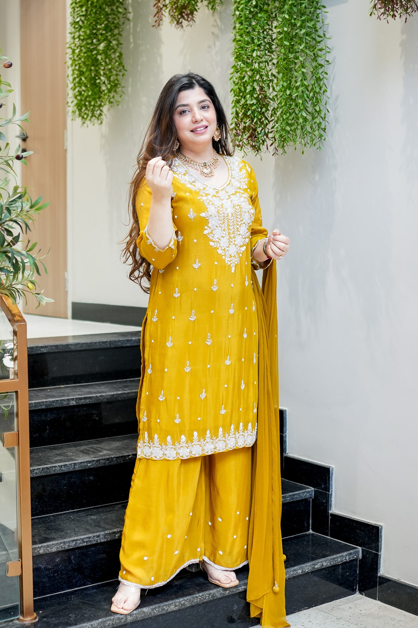 Swara Embroidered Suit Set