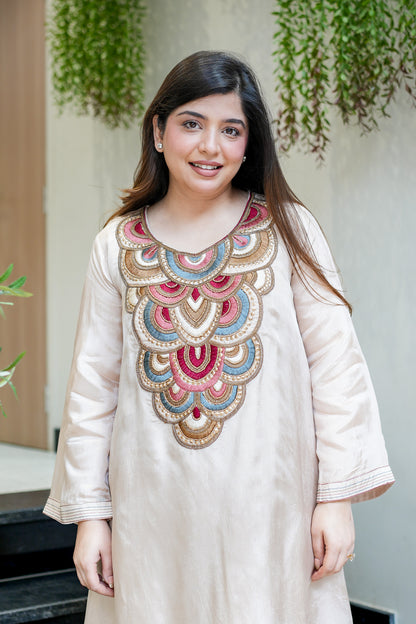 Anika Embroidered Co ord Set