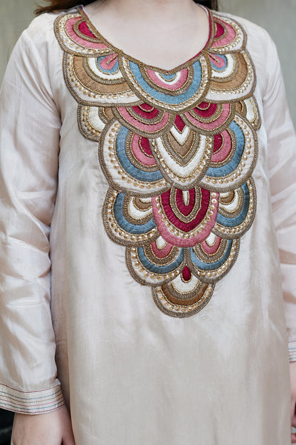 Anika Embroidered Co ord Set