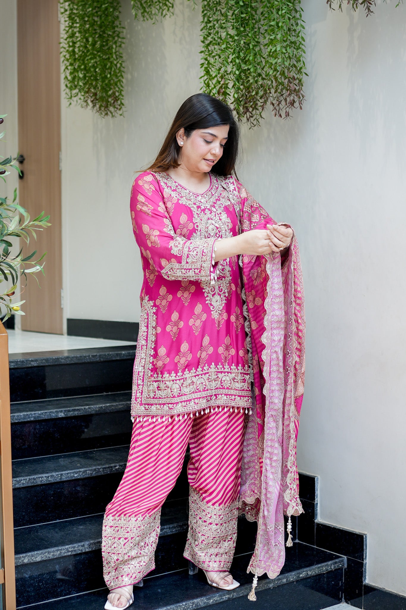 Akira Hand Embroidered Suit Set