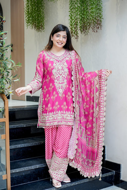 Akira Hand Embroidered Suit Set