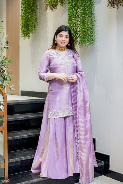 Aavika Embroidered Suit Set