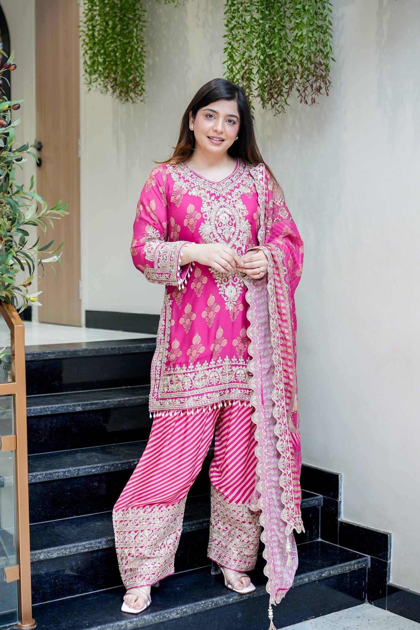 Akira Hand Embroidered Suit Set