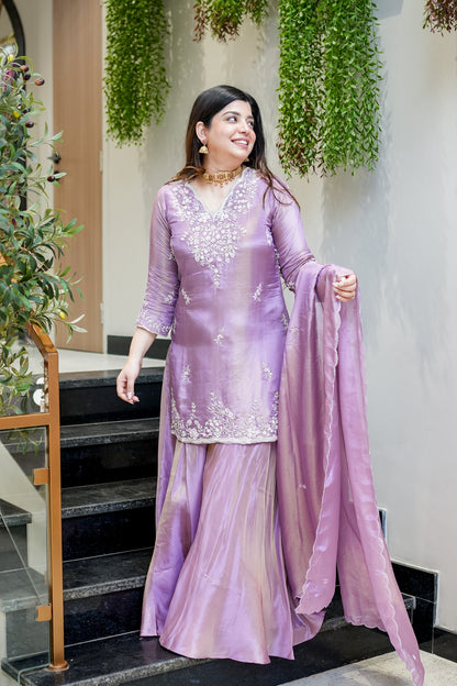 Aavika Embroidered Suit Set