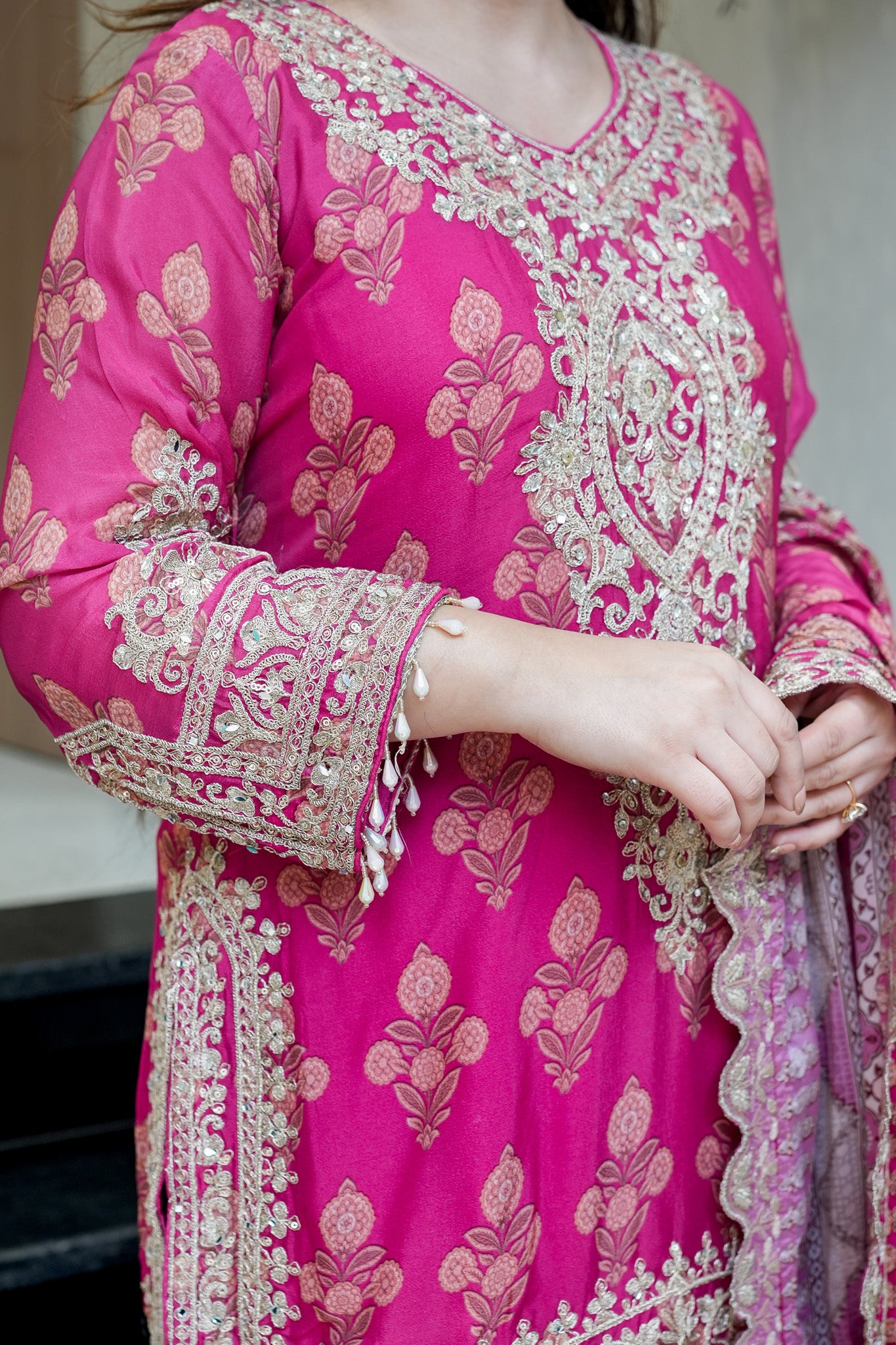 Akira Hand Embroidered Suit Set