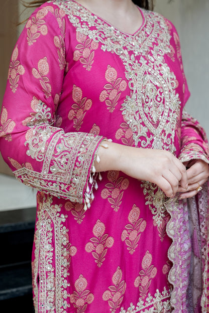 Akira Hand Embroidered Suit Set