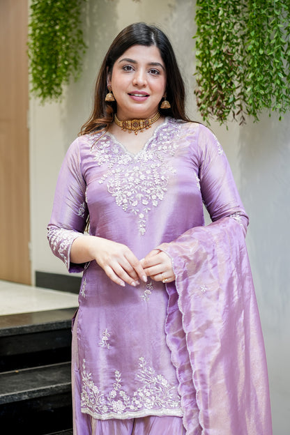 Aavika Embroidered Suit Set