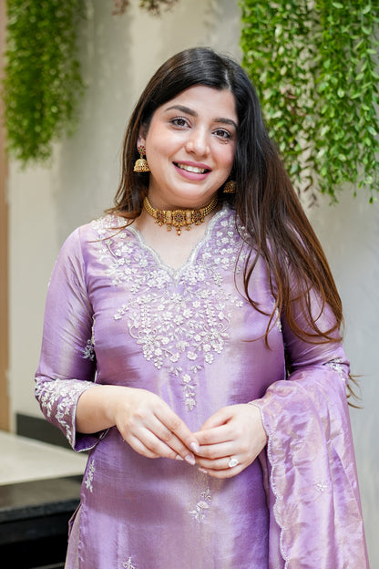 Aavika Embroidered Suit Set