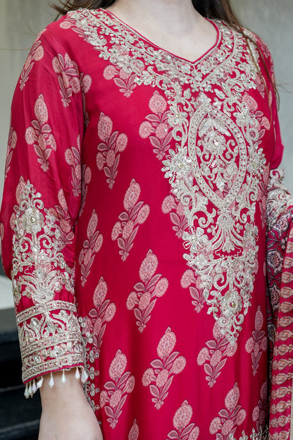 Akira Hand Embroidered Suit Set