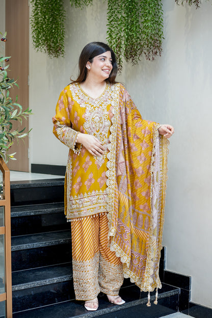 Akira Hand Embroidered Suit Set