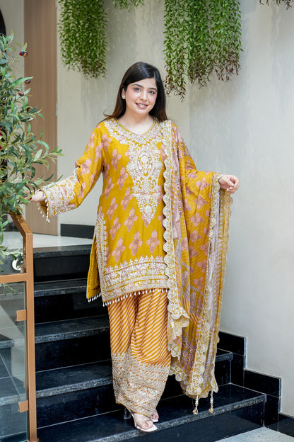 Akira Hand Embroidered Suit Set