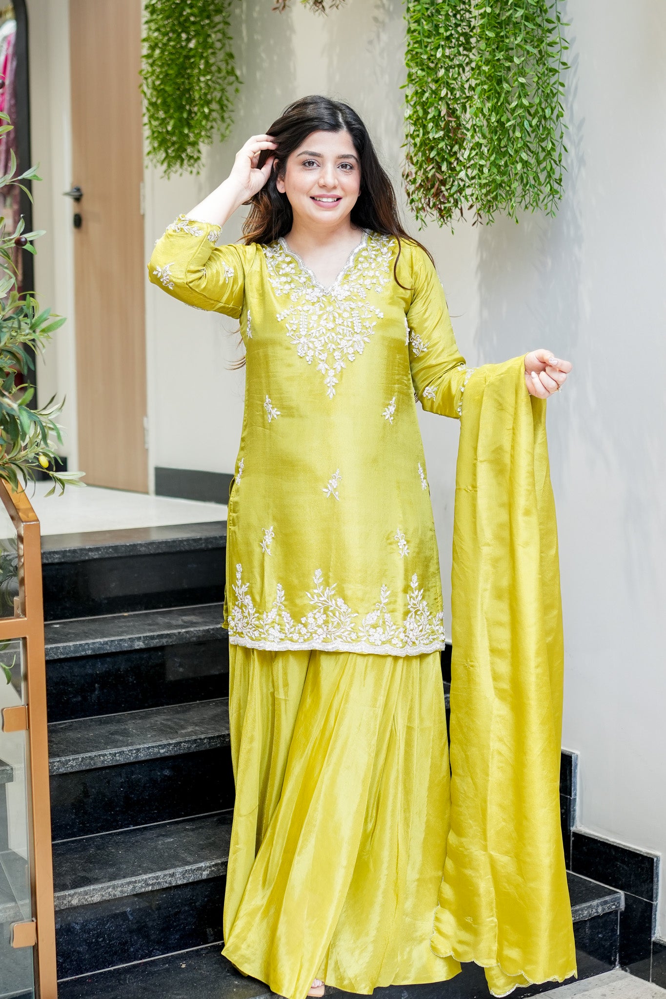Aavika Embroidered Suit Set