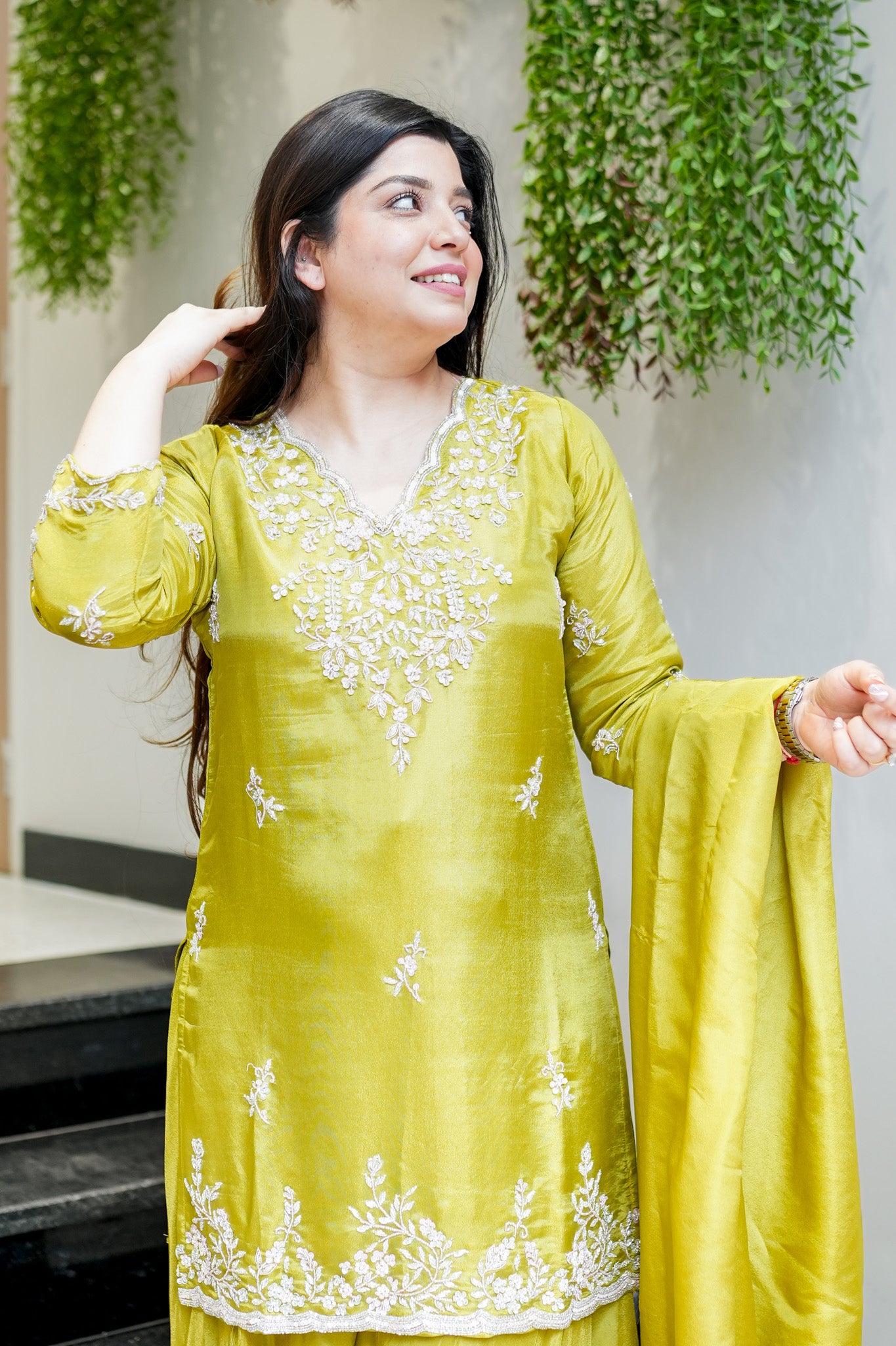 Aavika Embroidered Suit Set