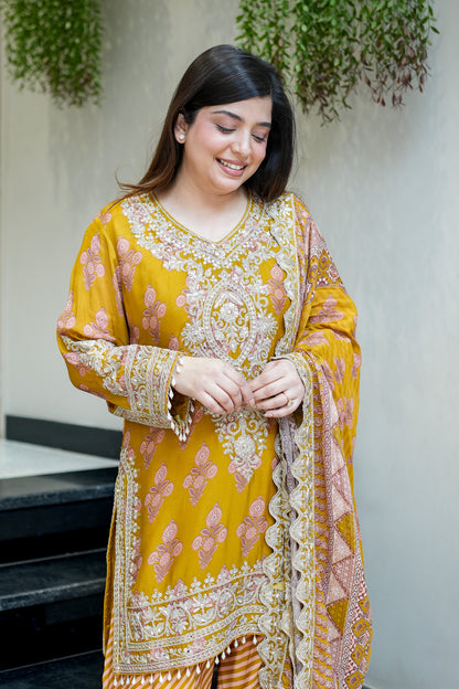 Akira Hand Embroidered Suit Set