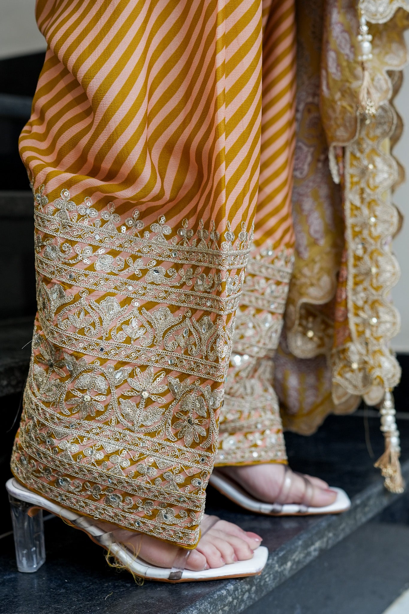 Akira Hand Embroidered Suit Set