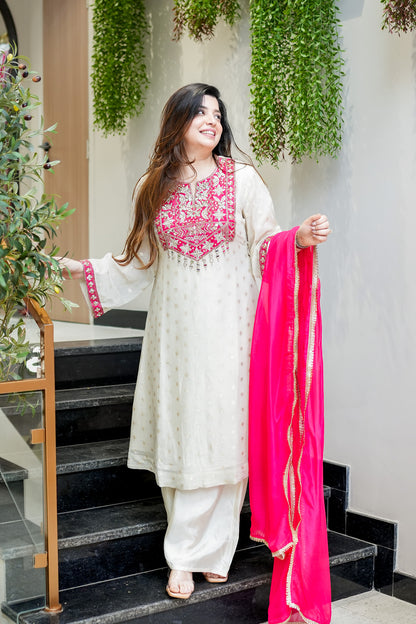 Vedahi Embroidered Suit Set