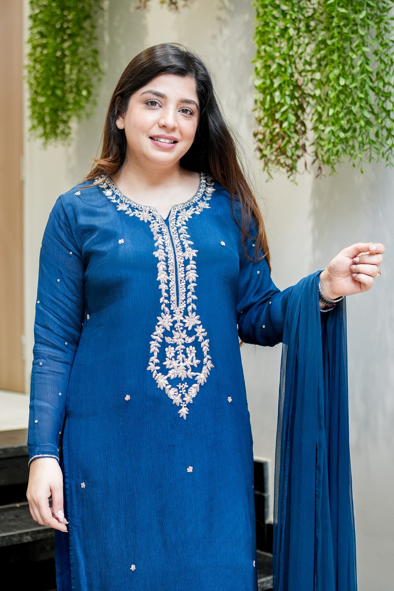 Reem Embroidered Suit Set