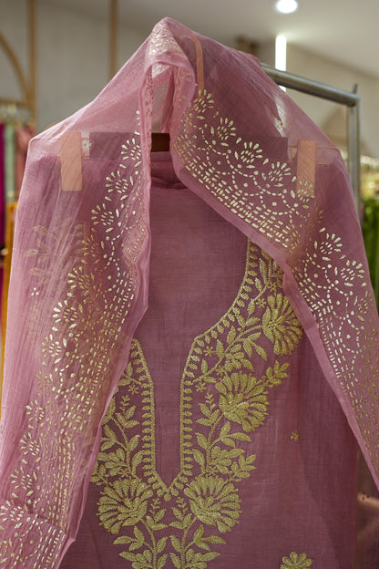 Laila Gotta Detailing Unstitched Suit Set