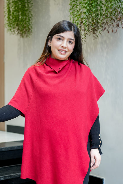 Alara Knitted Cape
