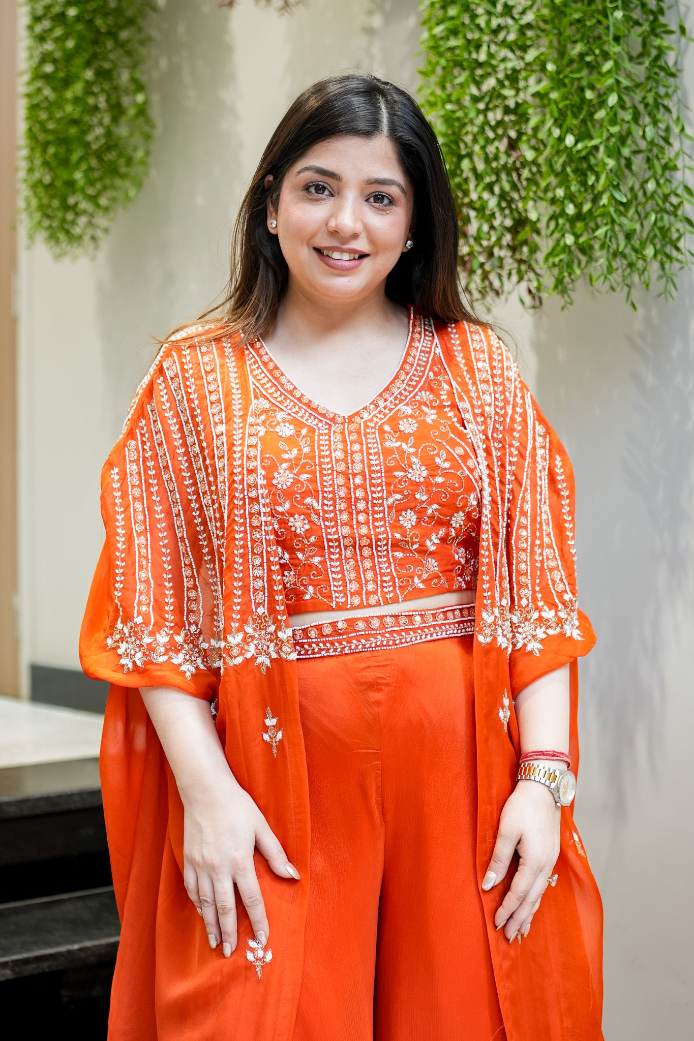 Aveda Embroidered Three Piece Set