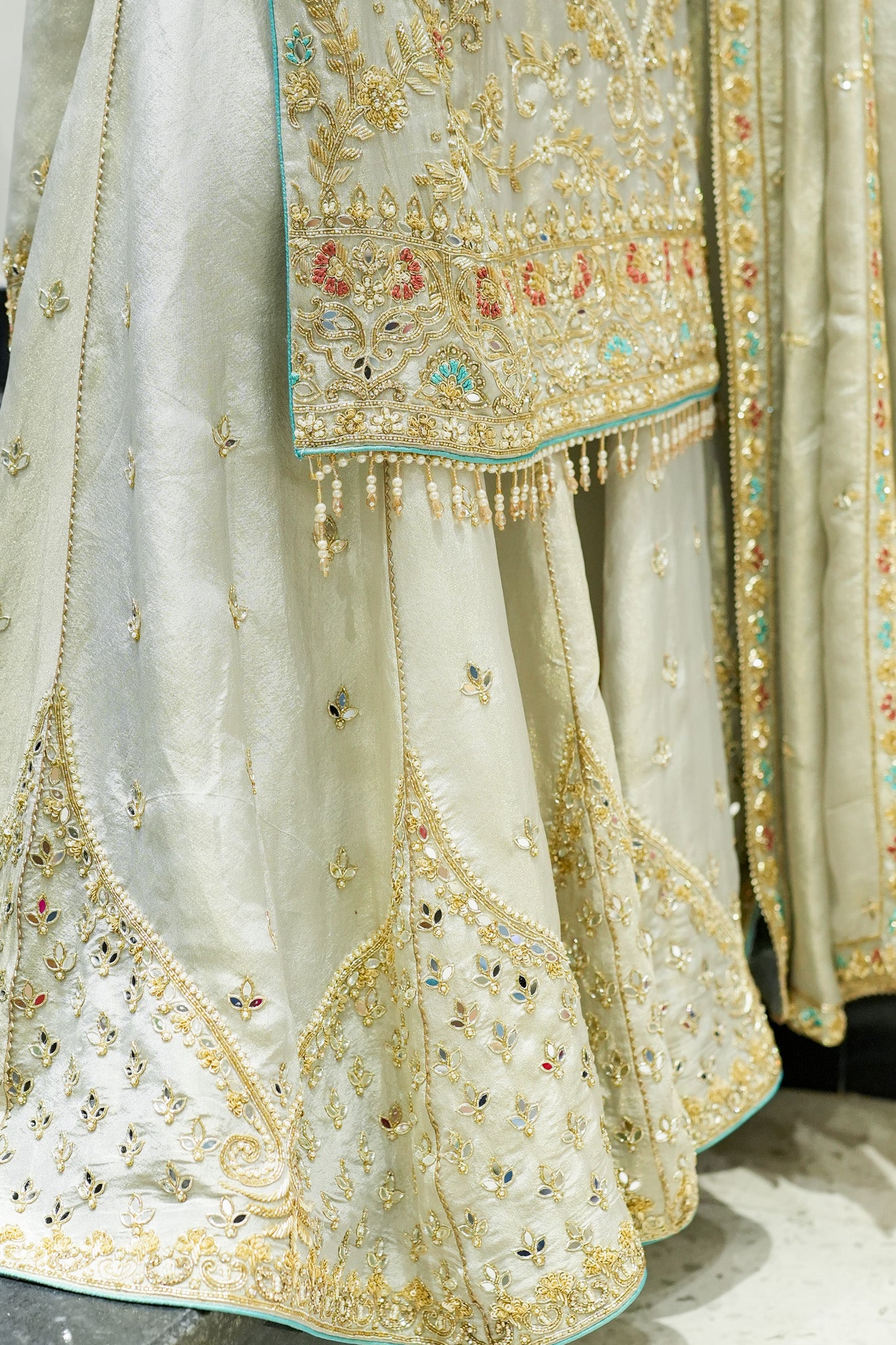 Sirah Hand Embroidered Garara Set