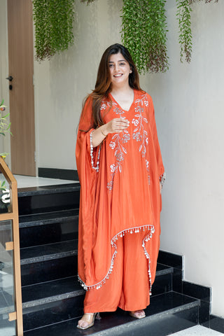 Shaani Floral Embroidered Co ord Set