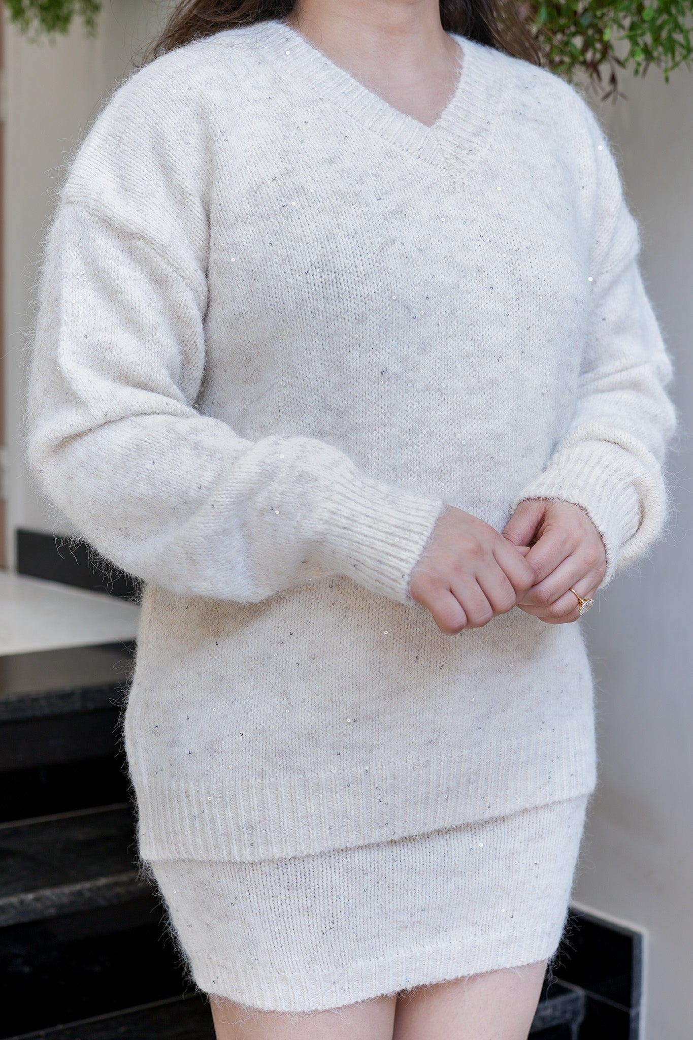 Hadley Knitted Skirt Set