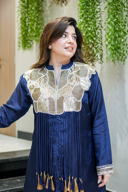 Heerat Embroidered Cord Set