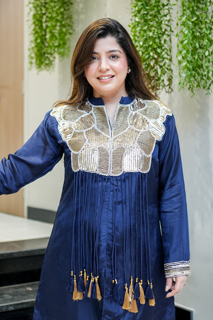 Heerat Embroidered Cord Set