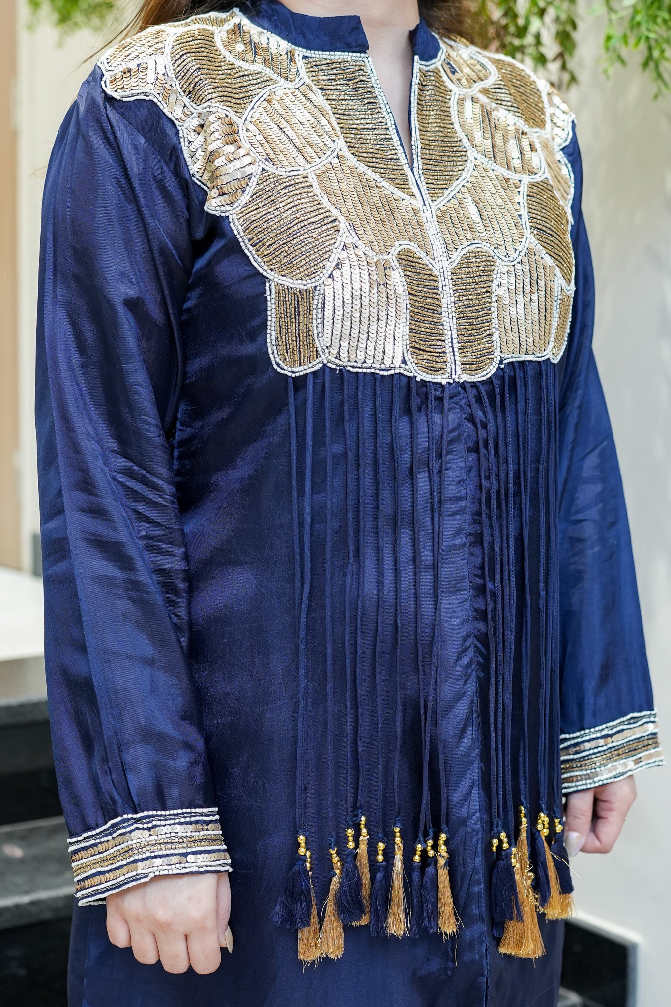 Heerat Embroidered Cord Set