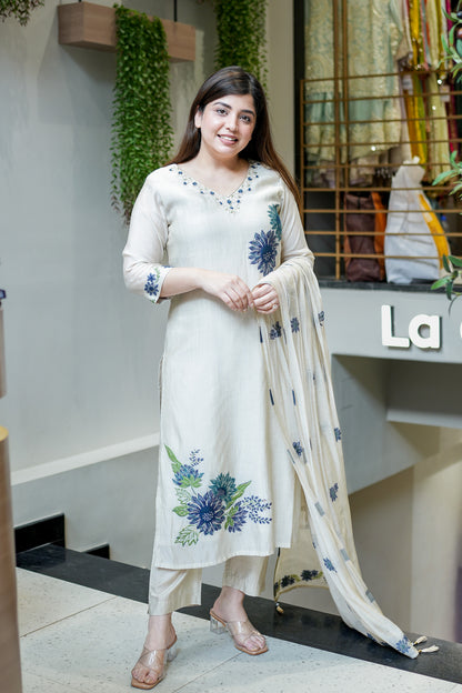 Fariha Embroidered Suit Set