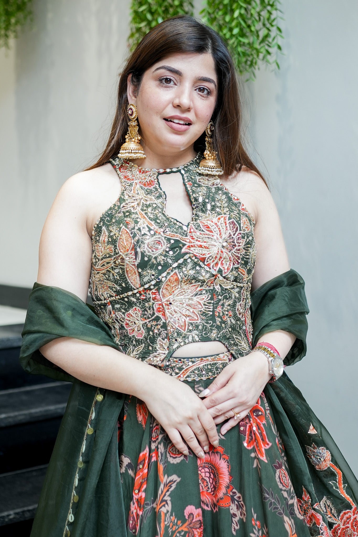 Ivira Hand Embroidered Lehenga