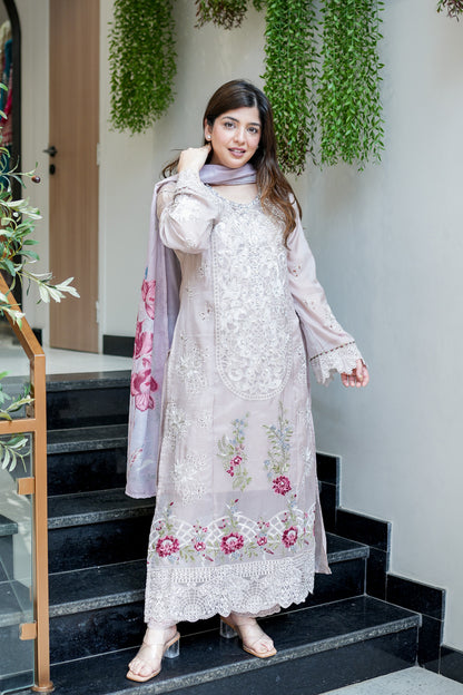 Neemrana Cutwork Suit Set