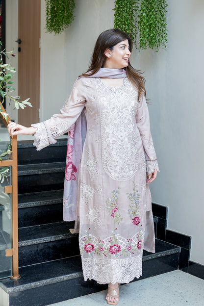 Neemrana Cutwork Suit Set