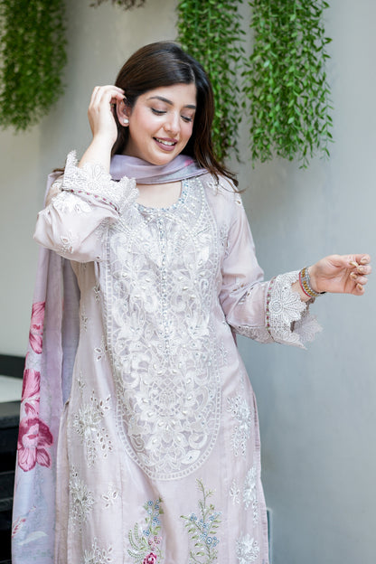 Neemrana Cutwork Suit Set