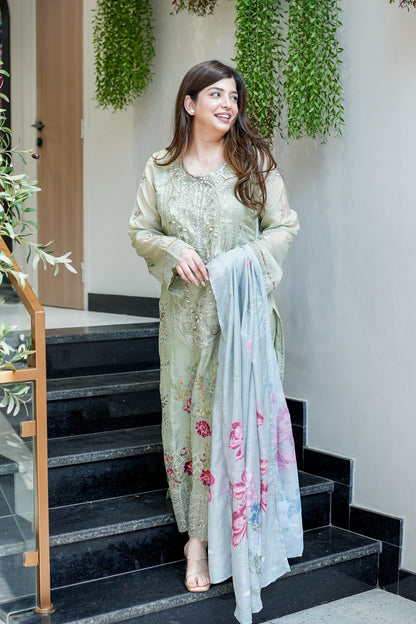 Neemrana Cutwork Suit Set