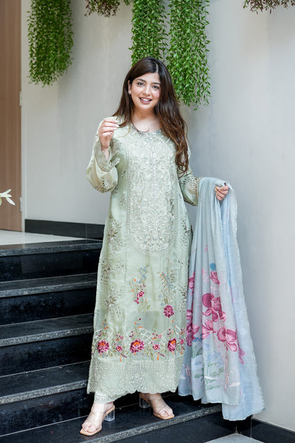 Neemrana Cutwork Suit Set