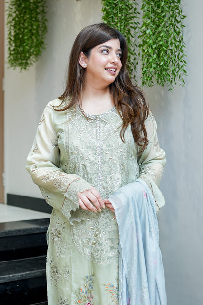 Neemrana Cutwork Suit Set