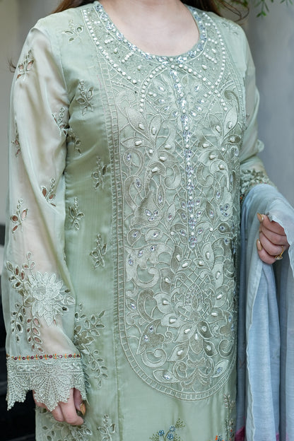 Neemrana Cutwork Suit Set