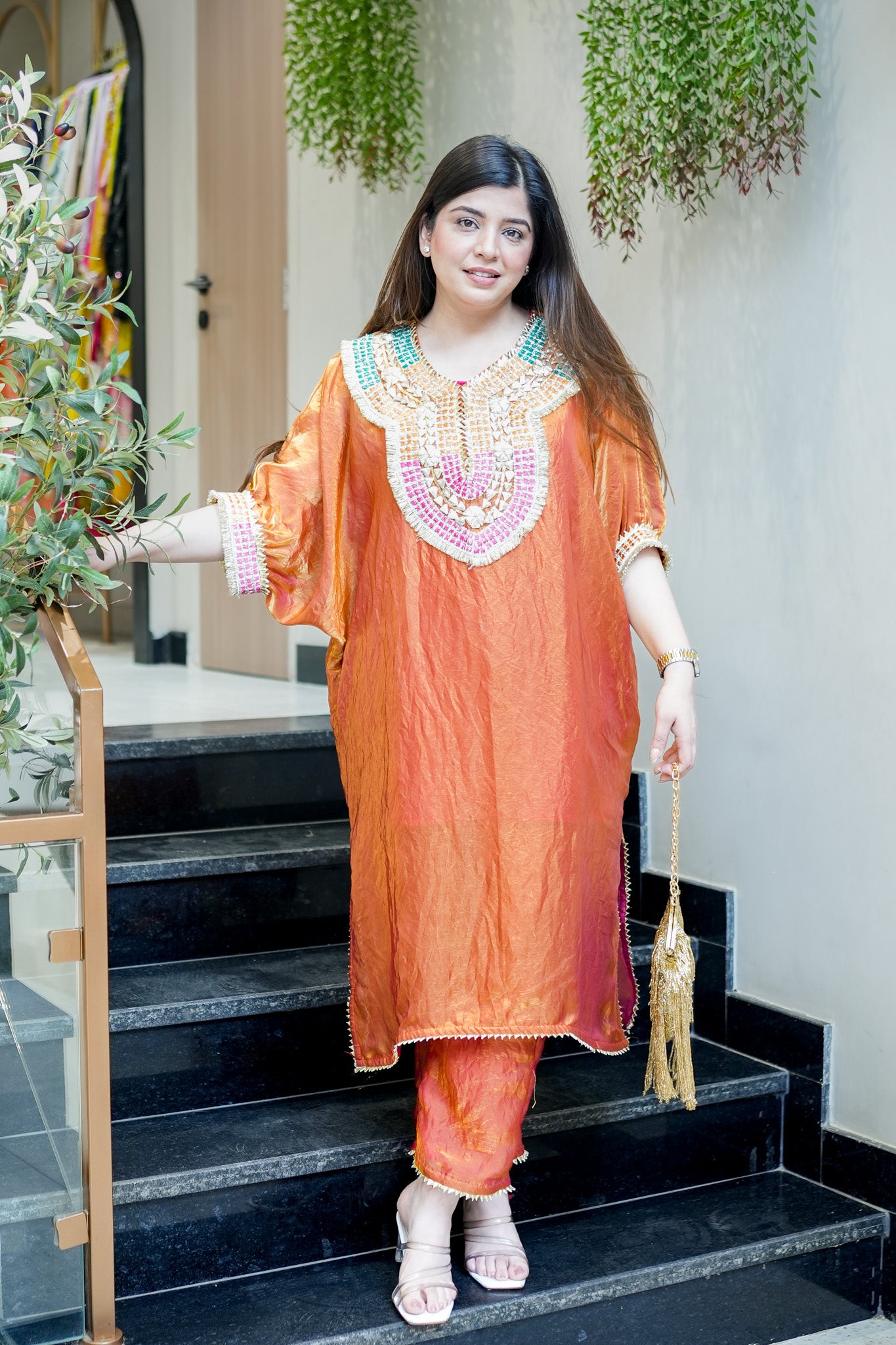 Miraya Gotta Detailing Chogha Set