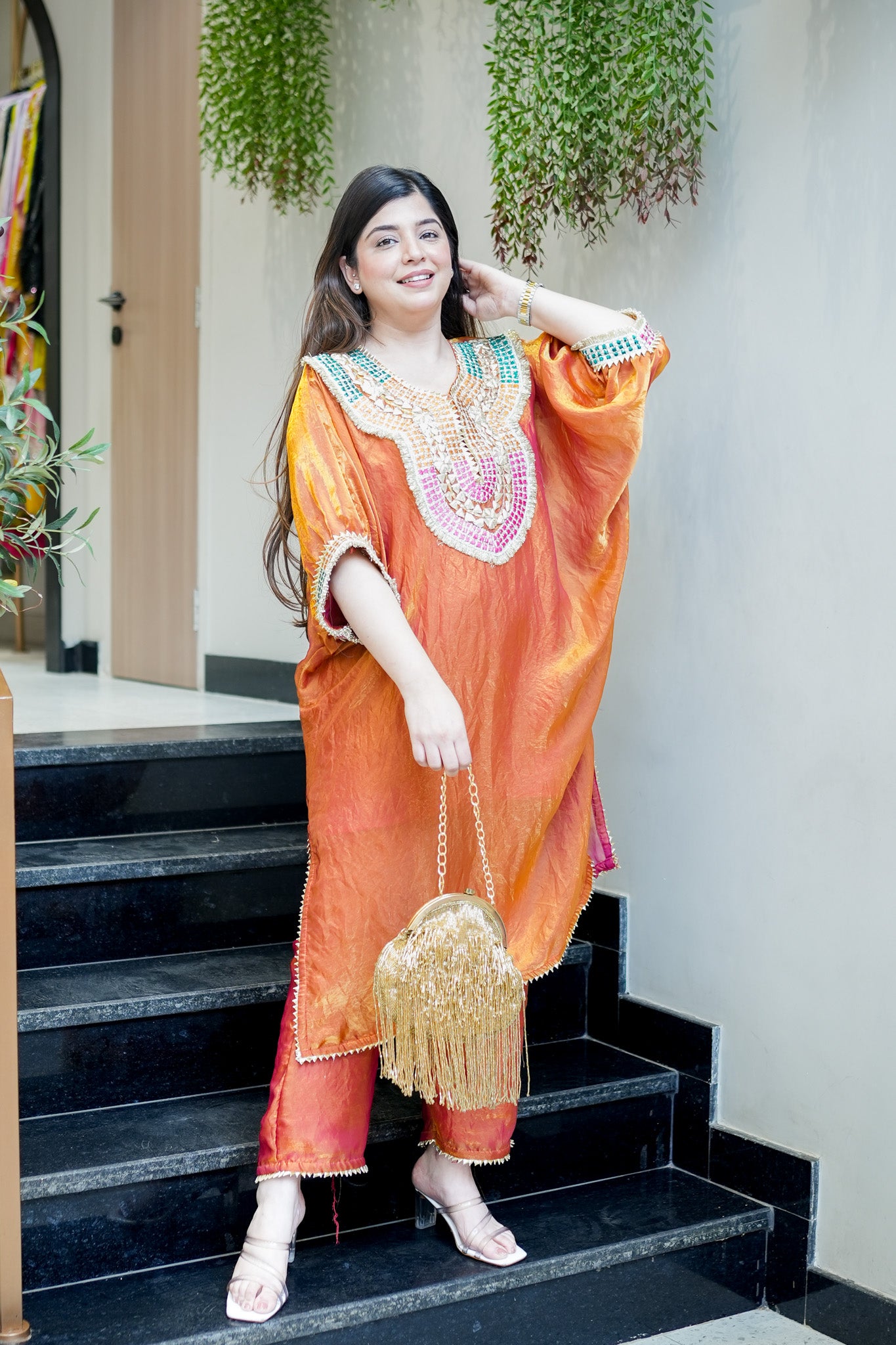 Miraya Gotta Detailing Chogha Set